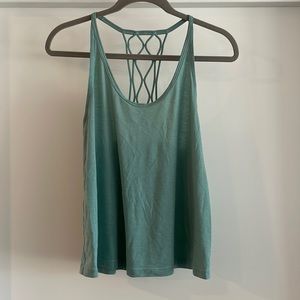 Lululemon green strappy tank top